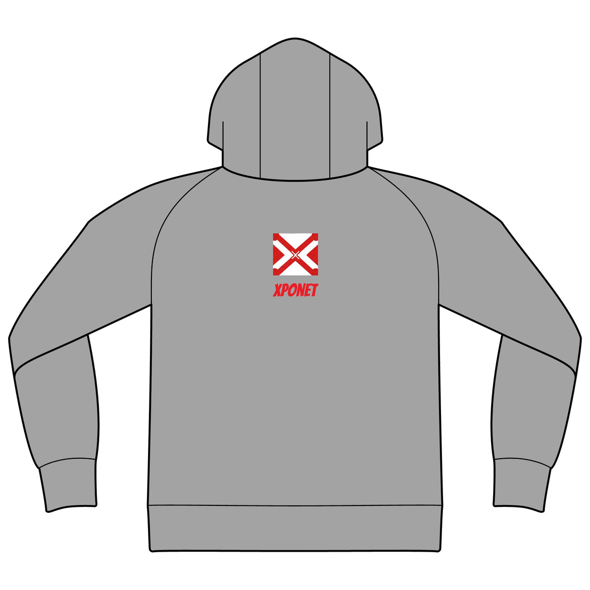Sleeve Stripe Pullover Hooded Sweatshirt