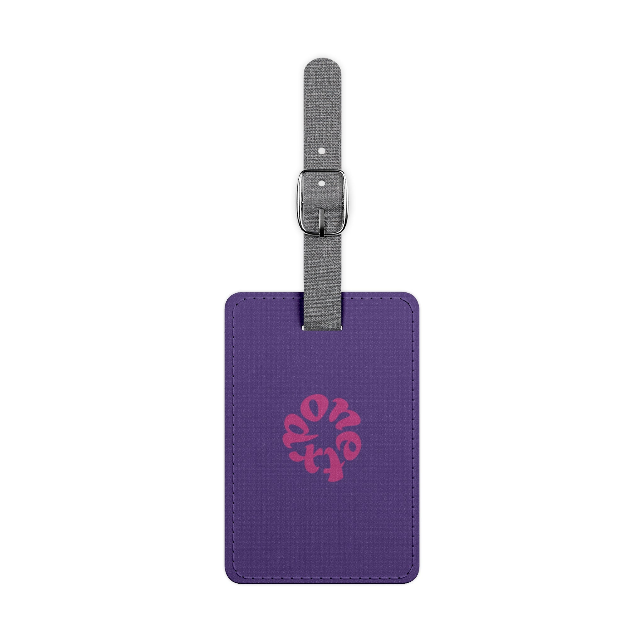 Saffiano Polyester Luggage Tag, Rectangle