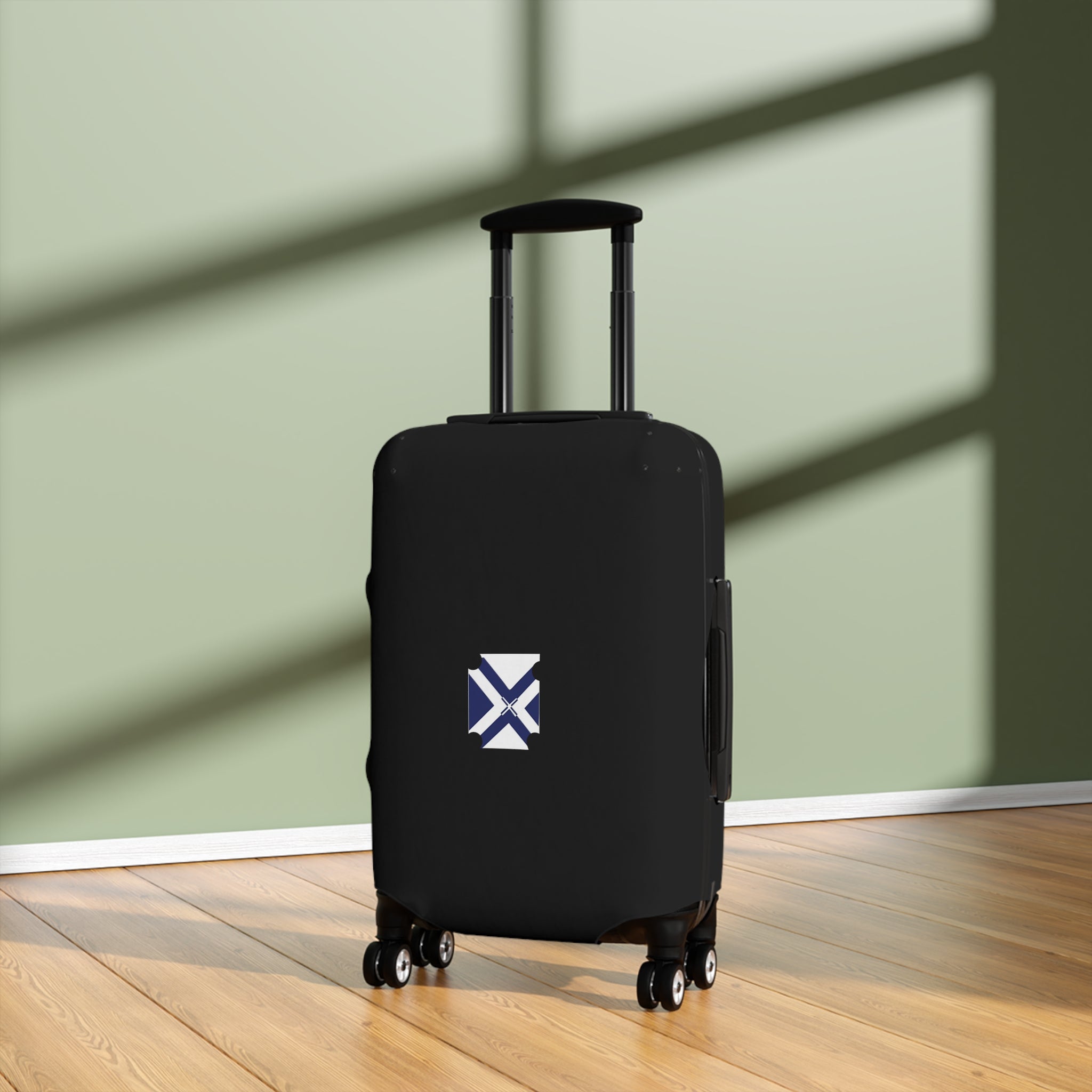 XT7 Luggage Cover - Minimal Navy Compass Logo Travel Protector