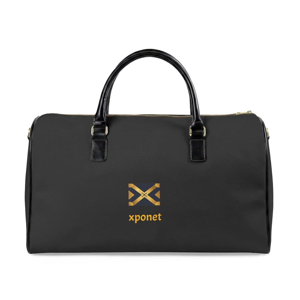 Faux Leather Travel Bag
