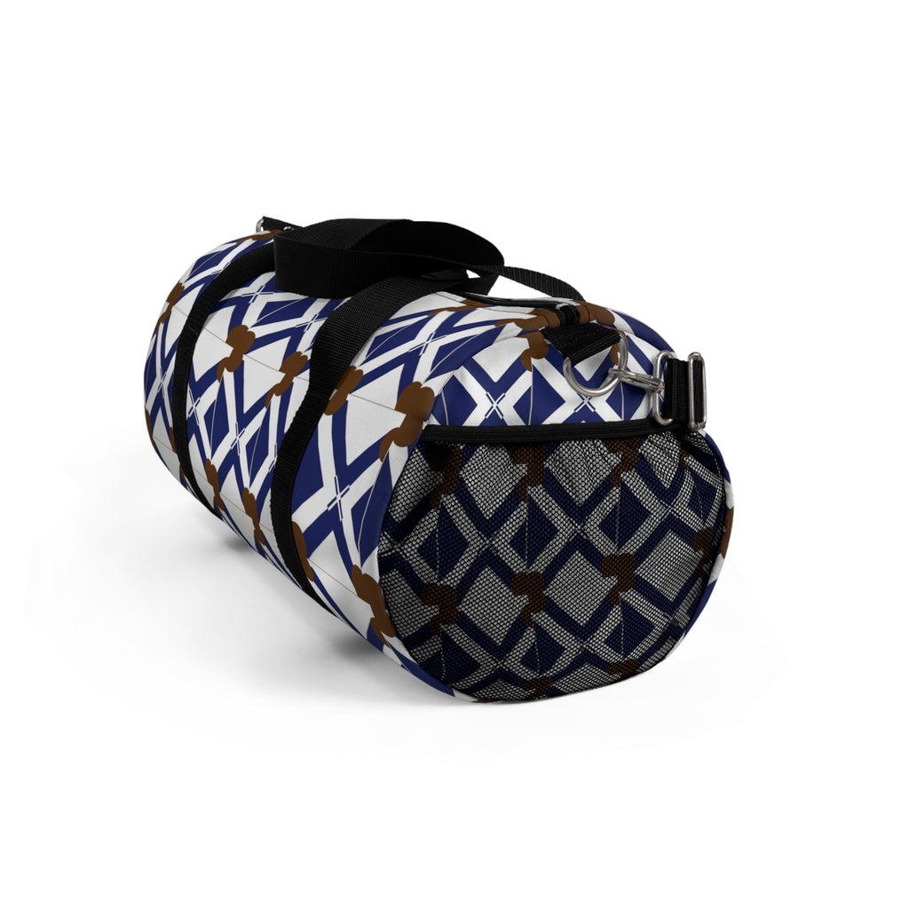 XT8 Brown Tile Duffel Bag — Travel Gym Weekend Bag