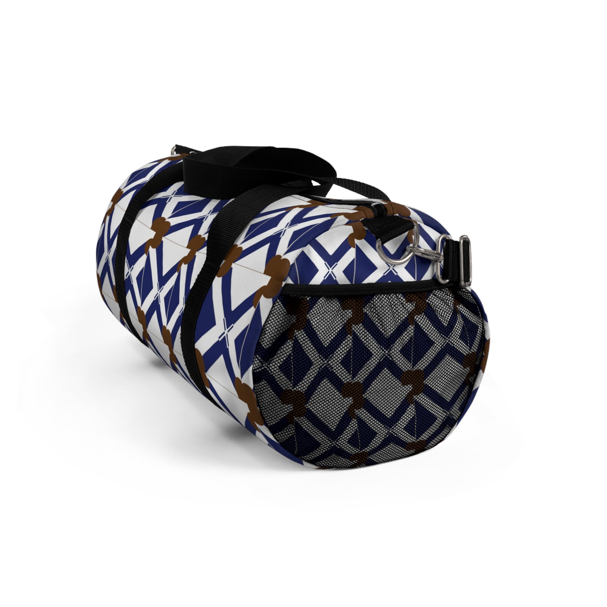 XT8 Brown Tile Duffel Bag — Travel Gym Weekend Bag