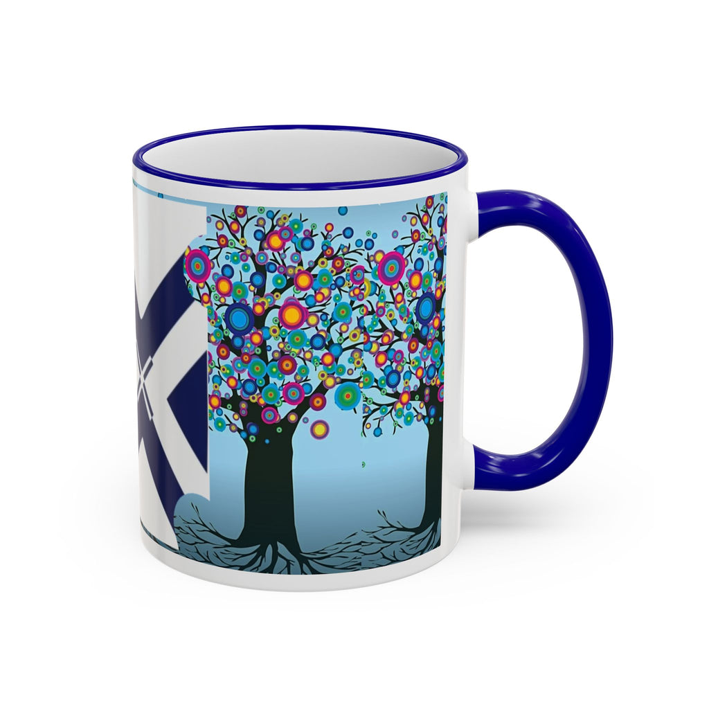 Xponet Mug with Colorful Tree of Life Design (11oz, 15oz)