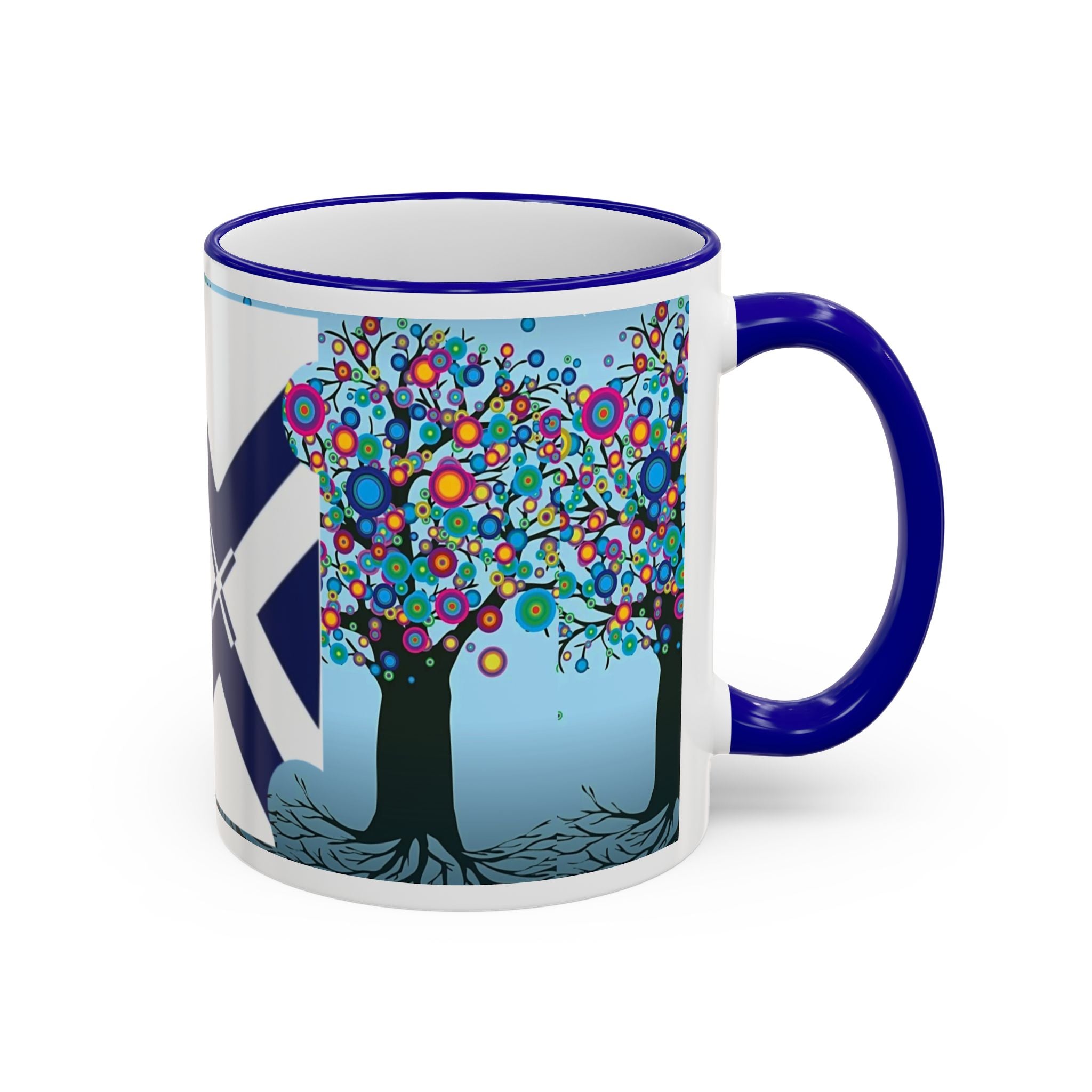 Xponet Mug with Colorful Tree of Life Design (11oz, 15oz)