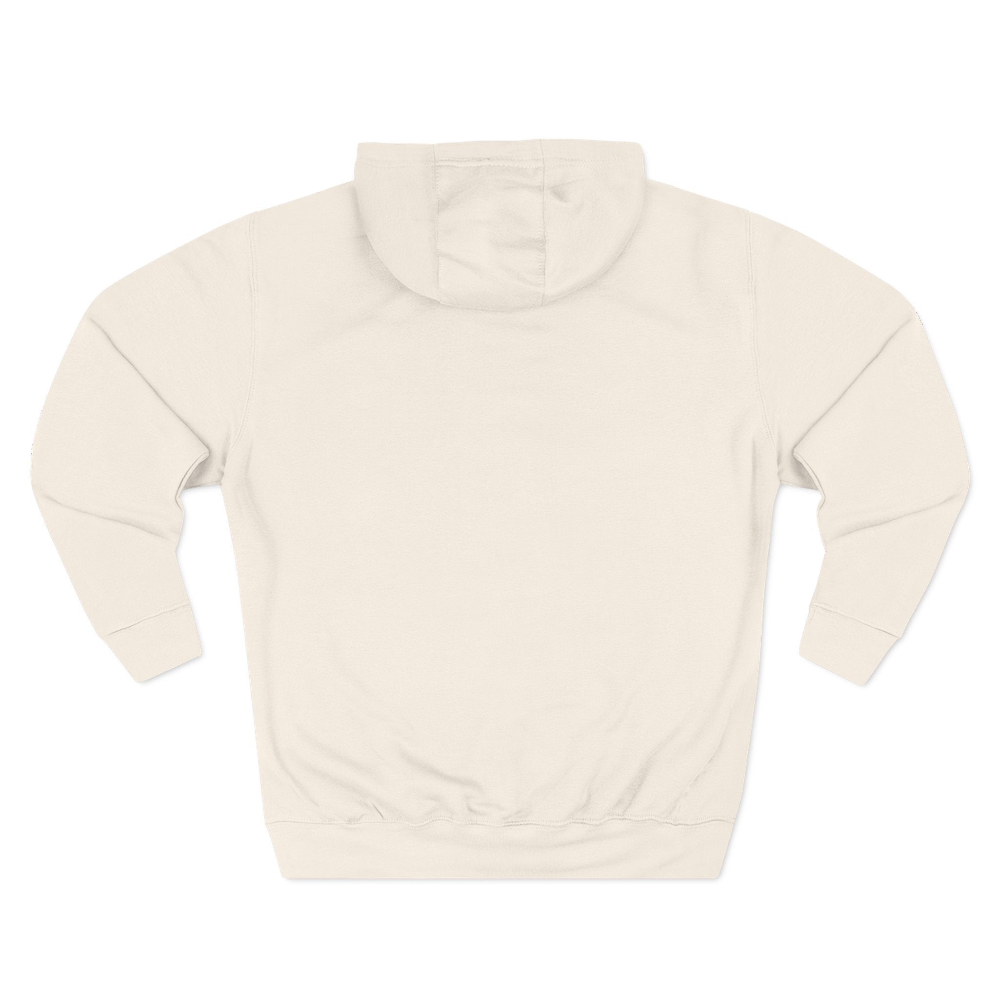 Minimalist Geometric Logo Hoodie — Small Center Chest Icon