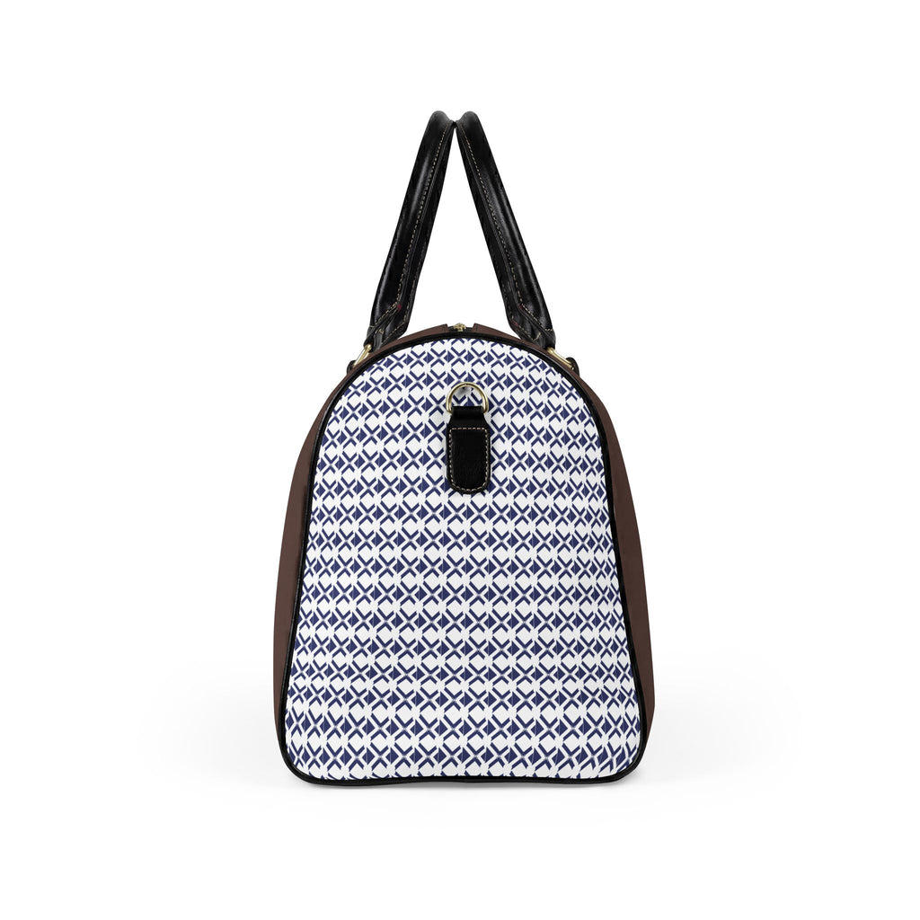 Faux Leather Travel Bag