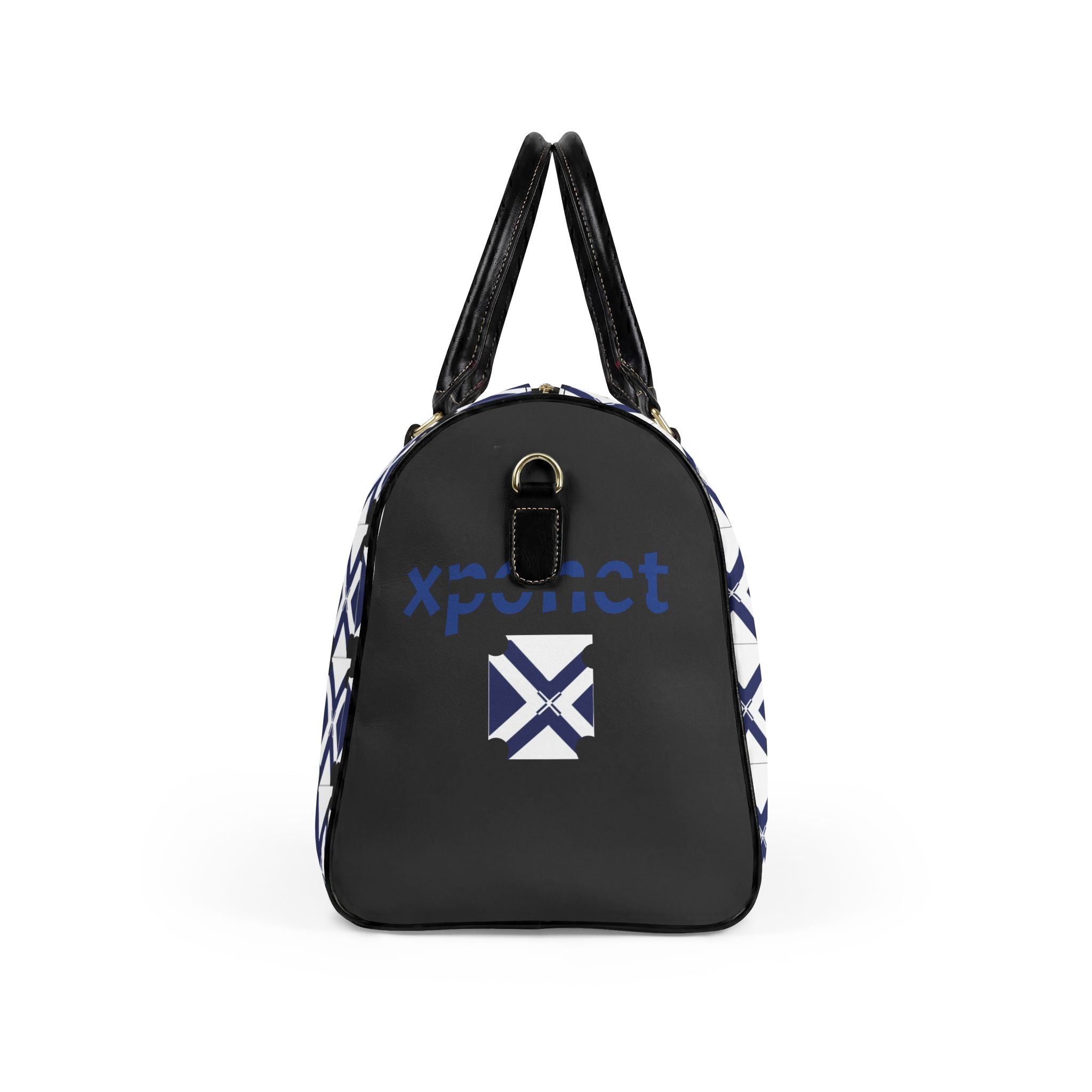 Faux Leather Travel Bag
