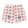 Chili Pepper Pattern Swim Trunks — Spicy Summer Beach Shorts