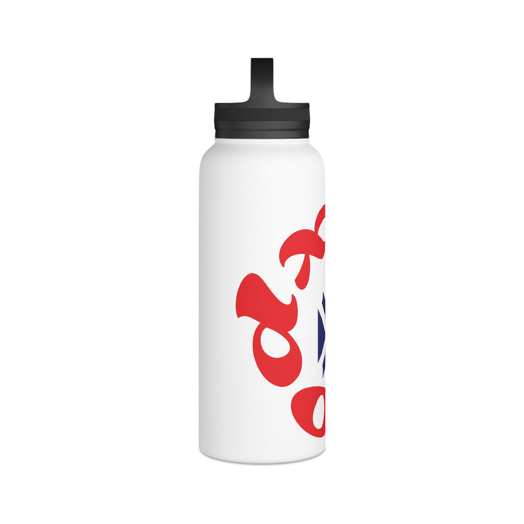 Stainless Steel Water Bottle, Handle Lid