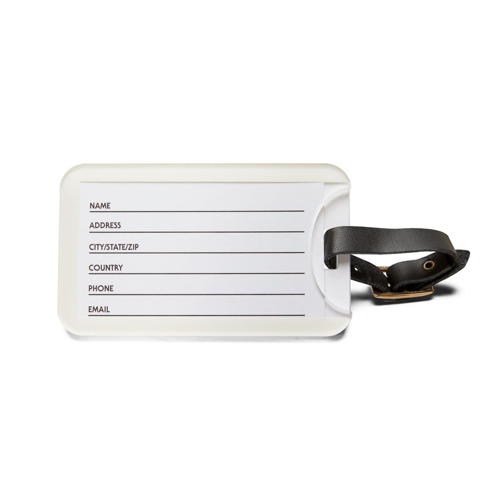 Green XT7 Luggage Tag with Nautical St. Andrew’s Cross Design