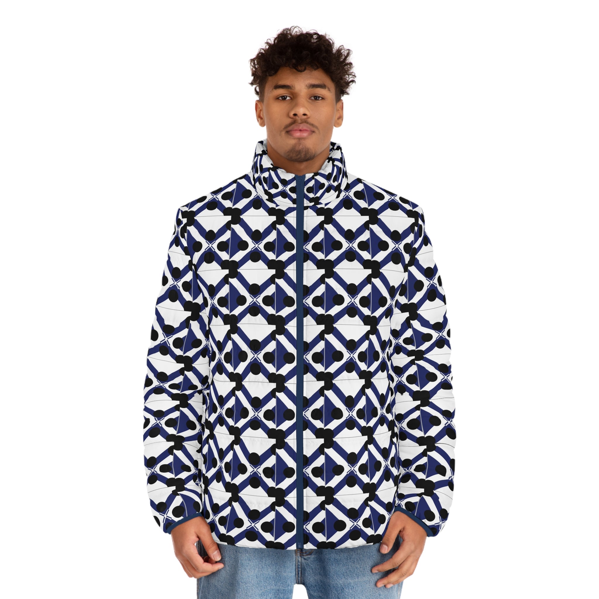 Men's Puffer Jacket (AOP)