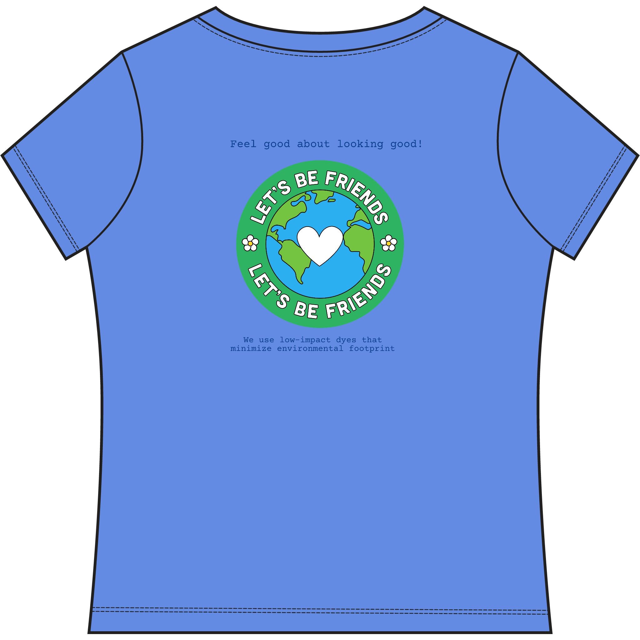 Women's Game V-Neck Tee