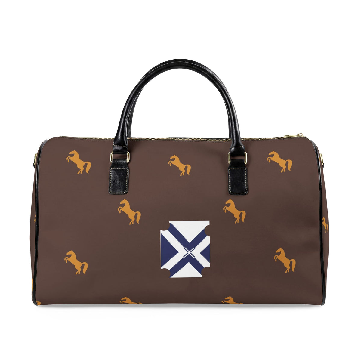 Faux Leather Travel Bag