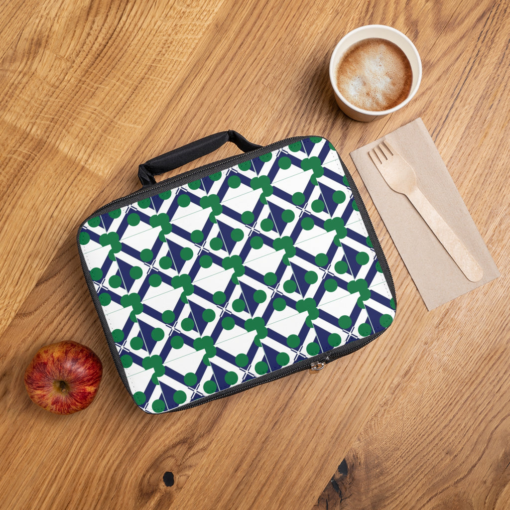 Stylish Lunch Bag with Modern Design, Insulated Meal Carrier, Reusable Snack Container, School Lunch Organizer, Eco-Friendly Food Bag