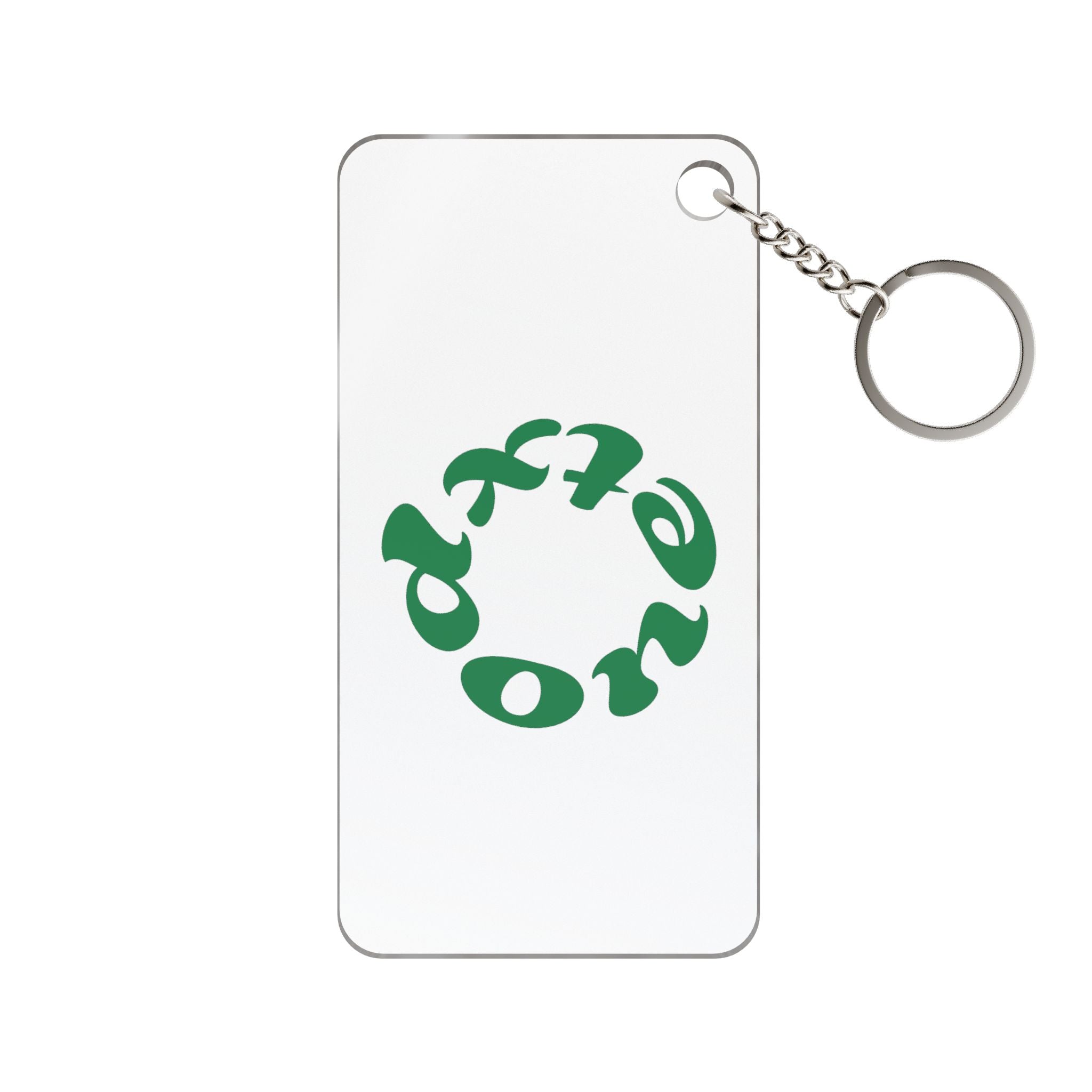 Single-Sided Printed Keychain Charm