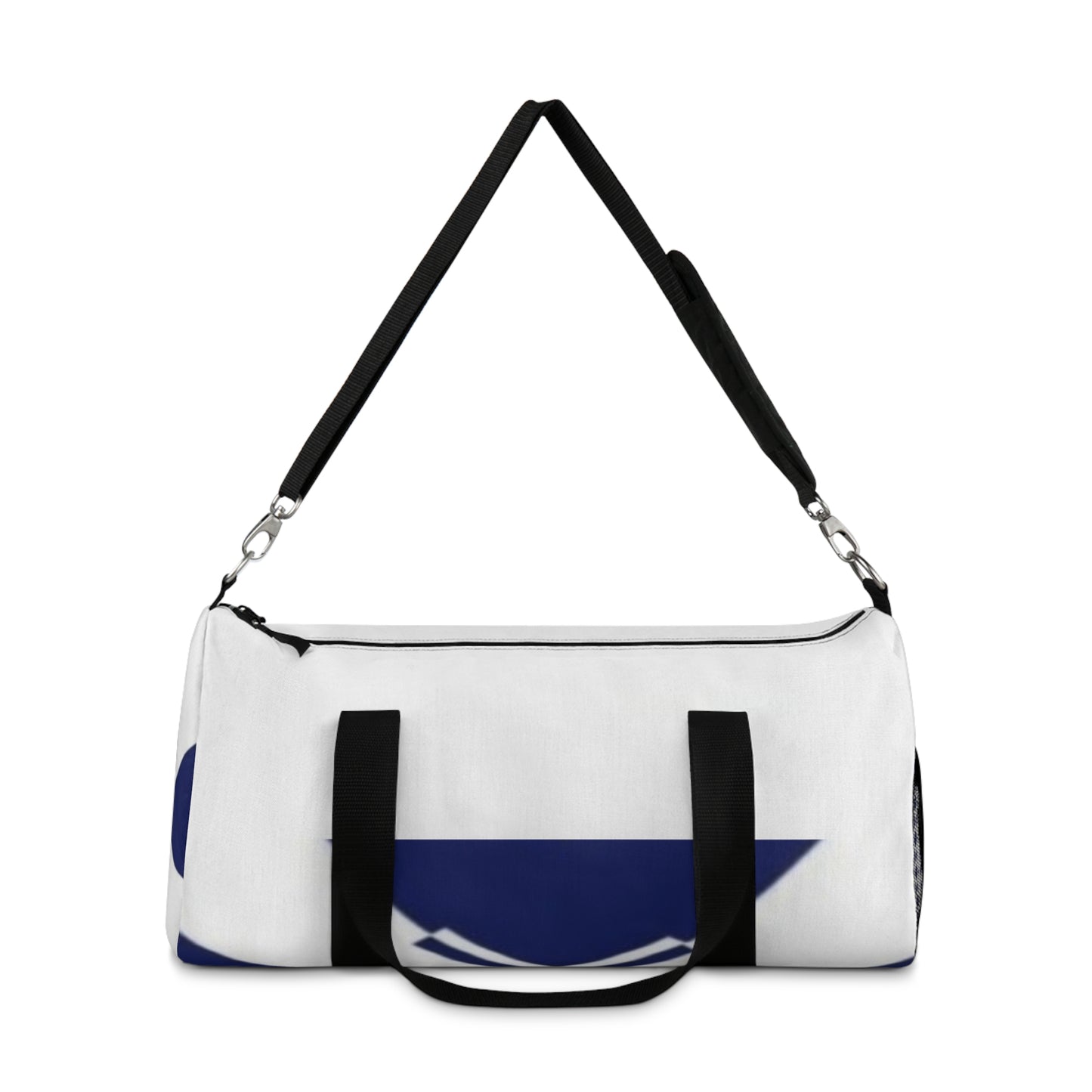 Navy Sailboat Graphic Duffel Bag — Travel Gym Weekend Tote