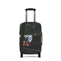 Travel Luggage Cover — Scenic Train & River Landscape Protective Sleeve