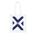 X design Cotton Tote Bag, Eco-Friendly Shopper, Beach Bag, Market Tote, Travel Companion