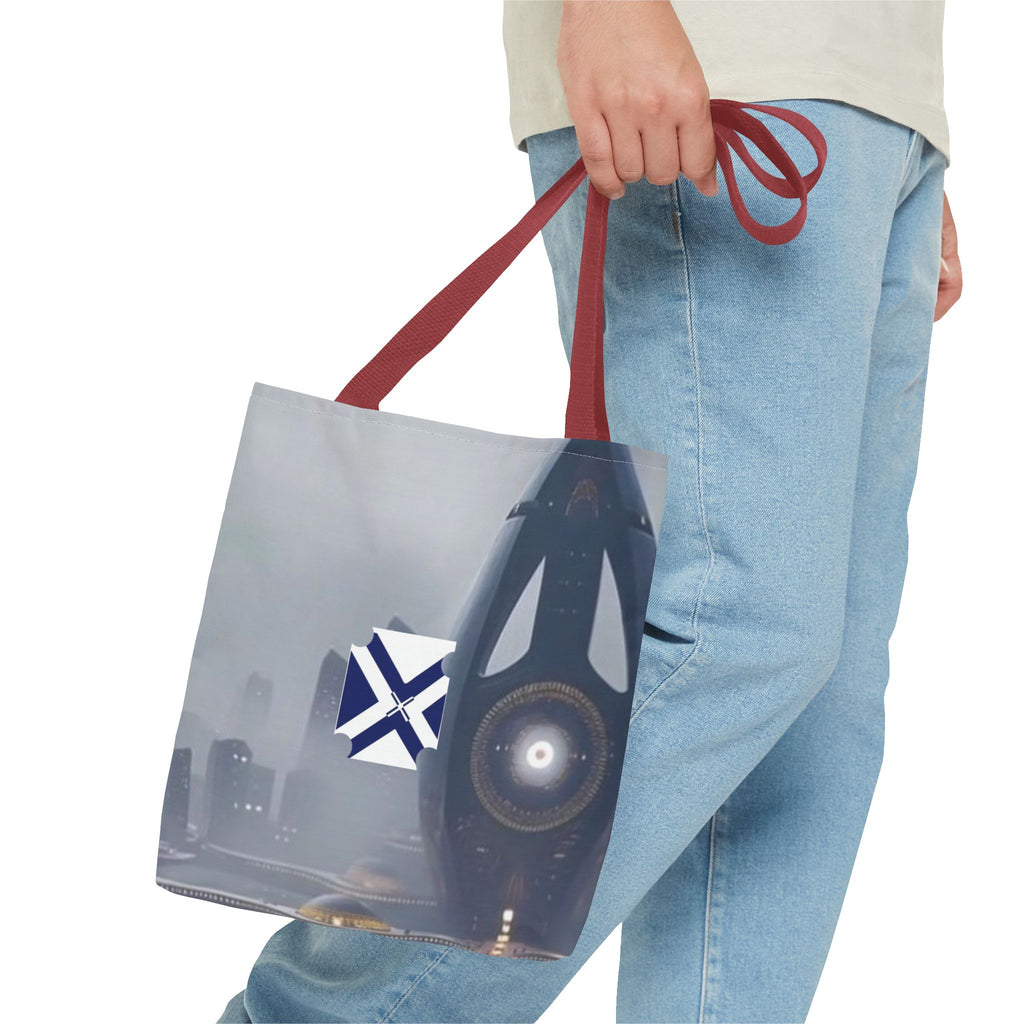 XT City Night Tote Bag — AOP Urban Skyline Design