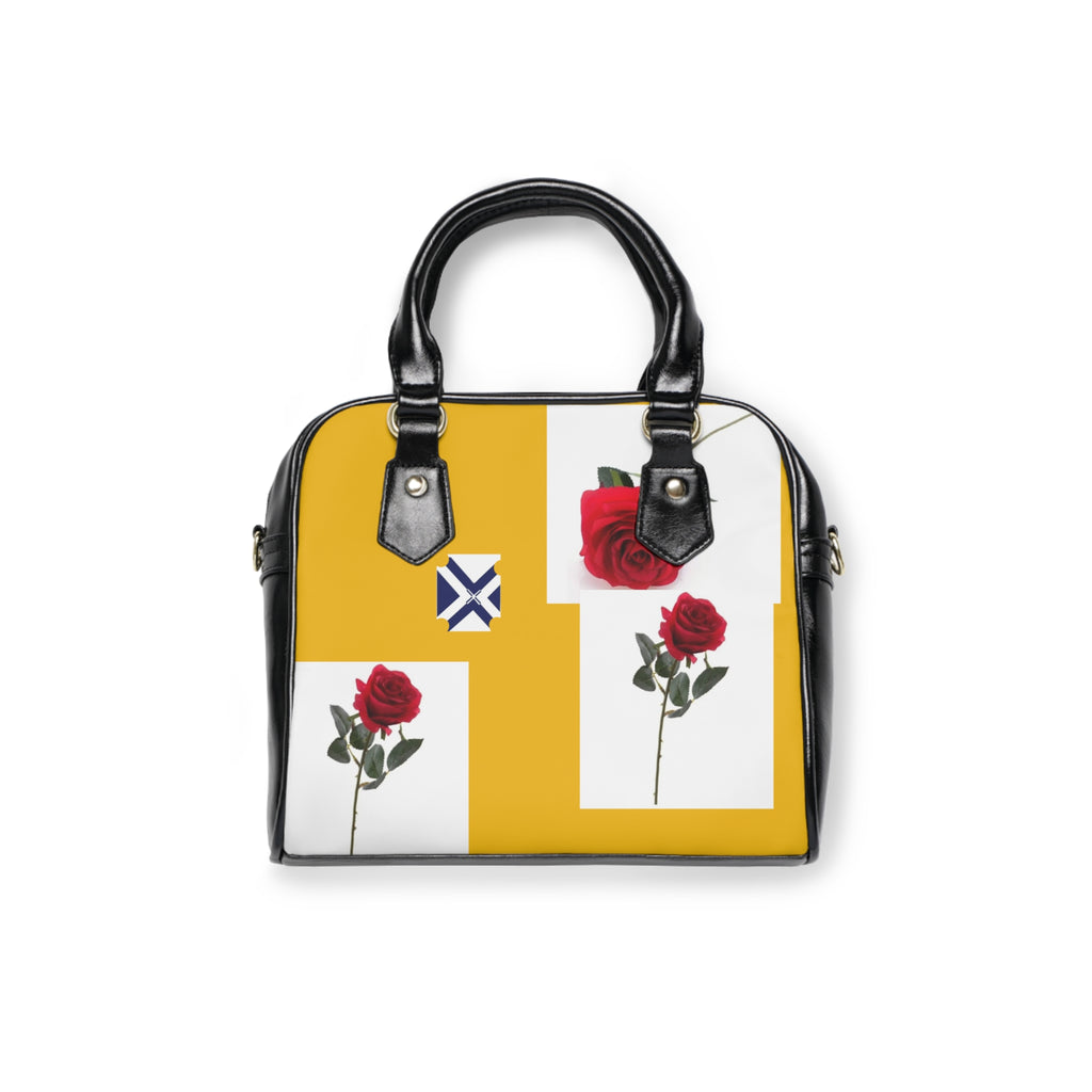 Valentine Rose Shoulder Handbag — 'XT Valentine' Floral Accent