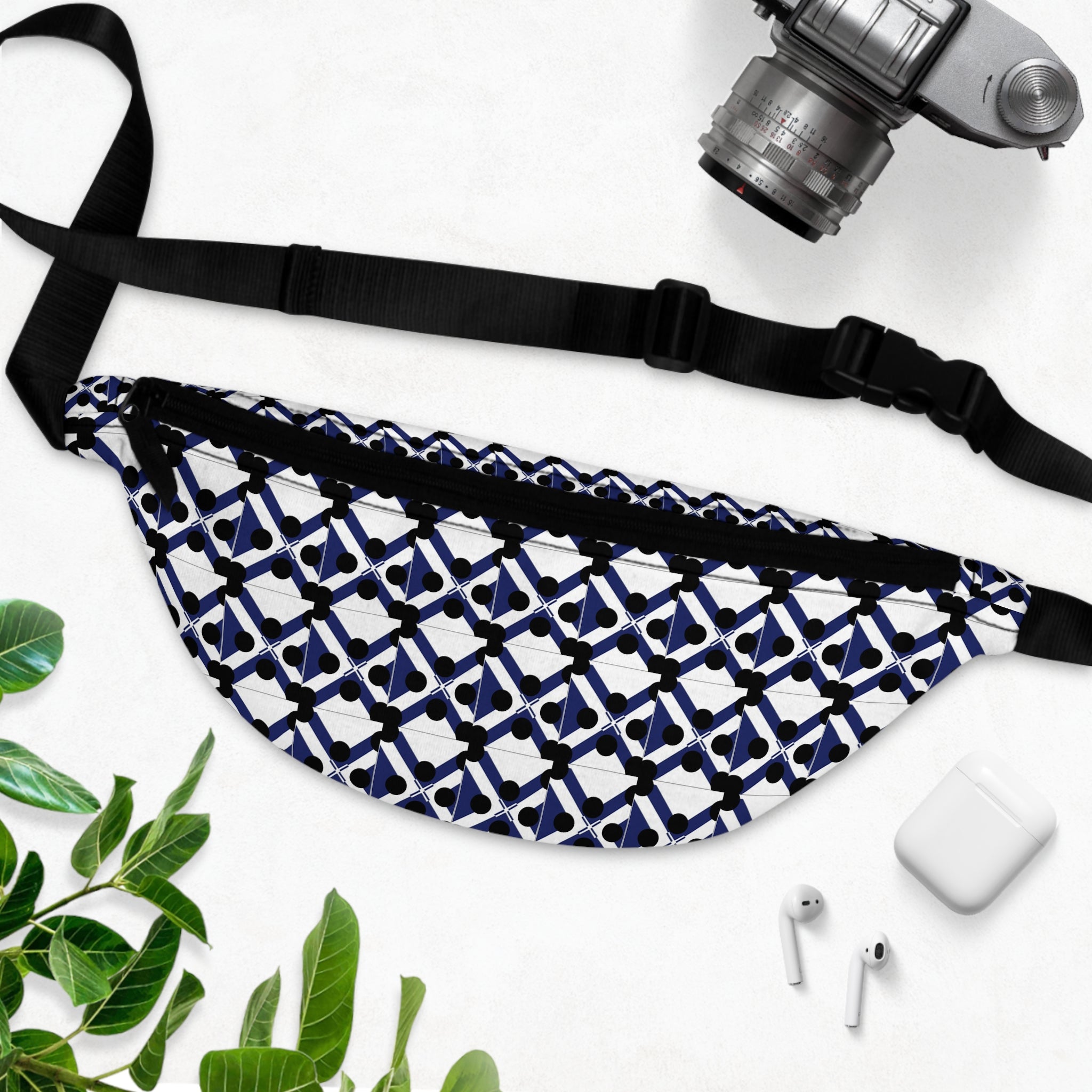 XT9  Blue Tile Fanny Pack