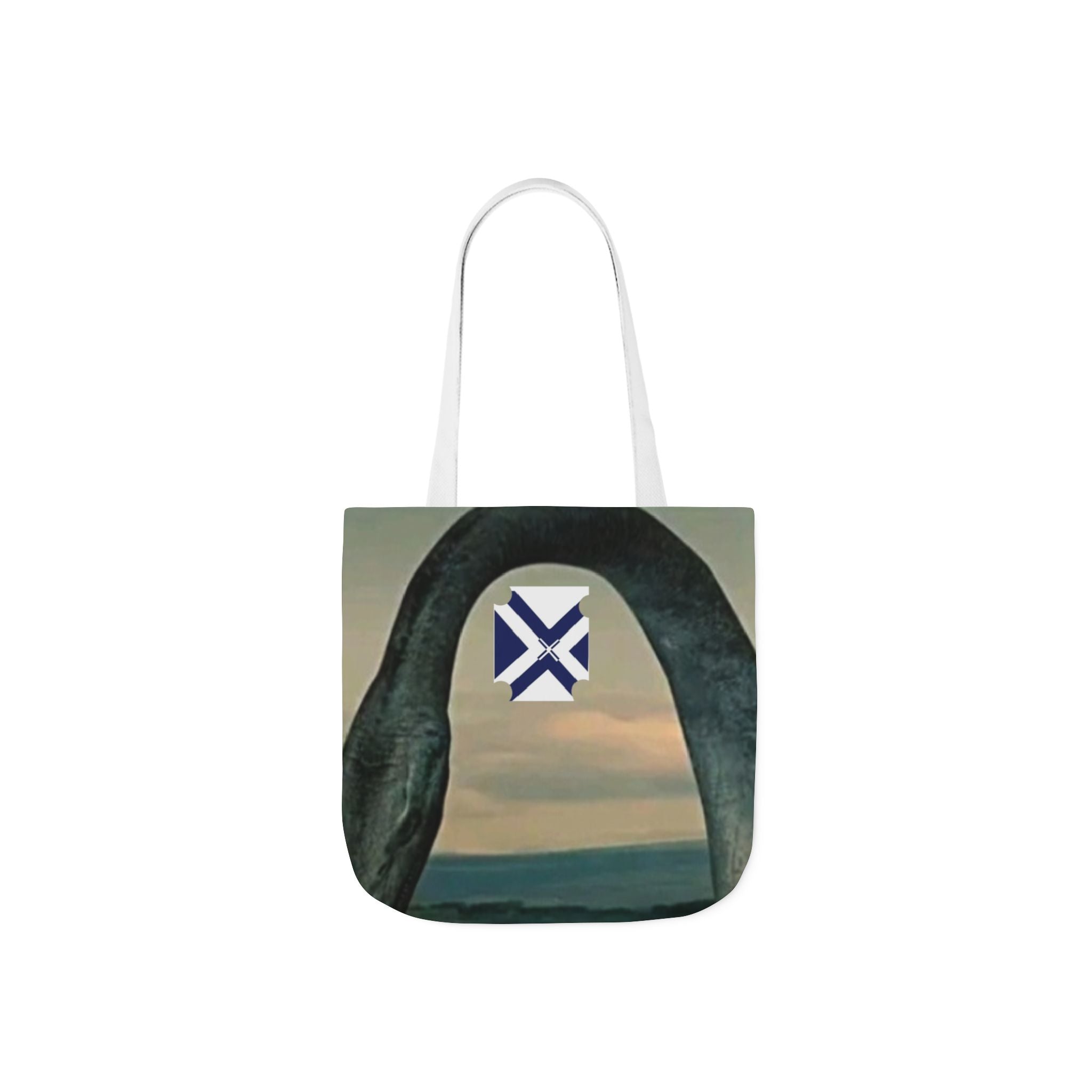 Sea Monster Canvas Tote Bag — XT Sea Monster Graphic