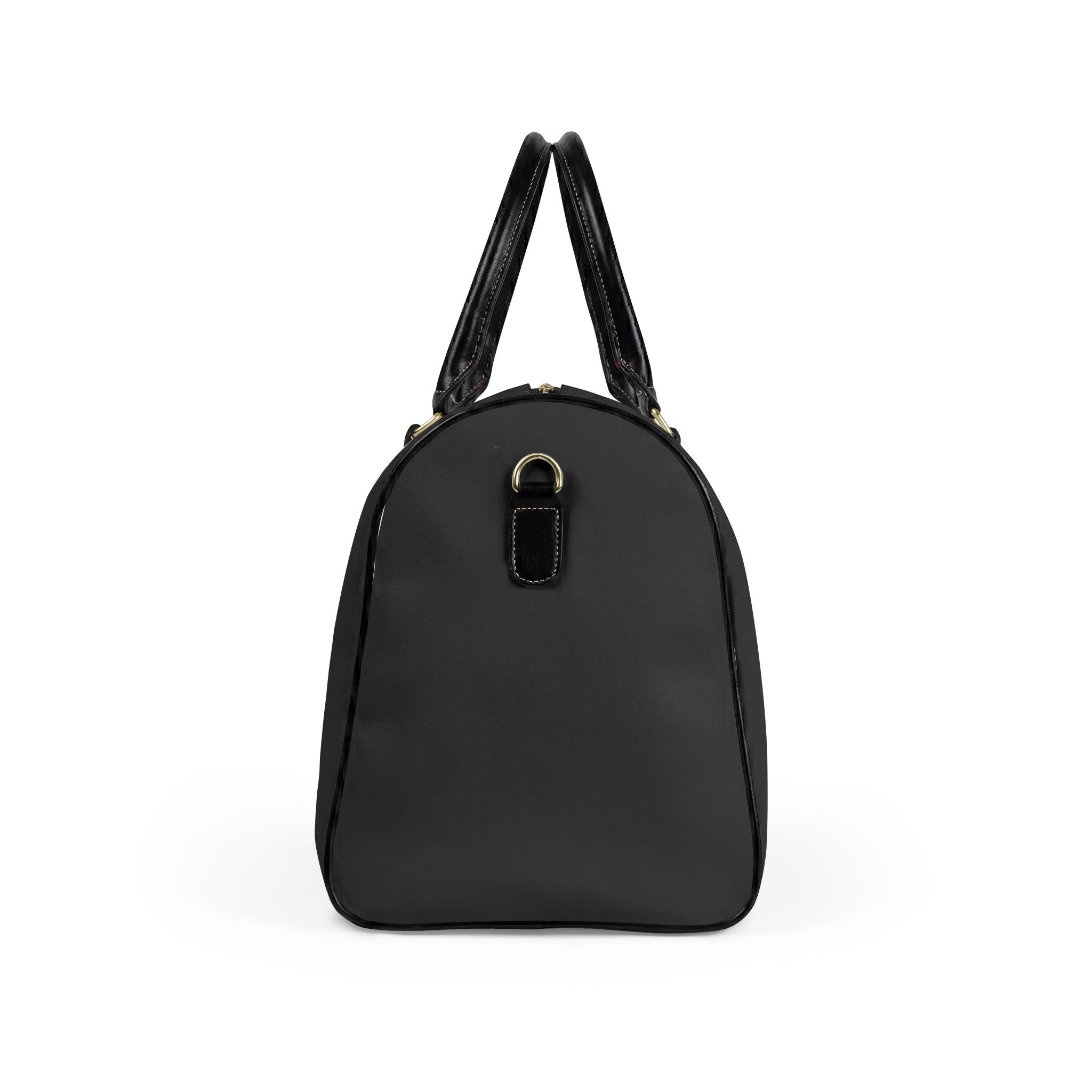 Faux Leather Travel Bag