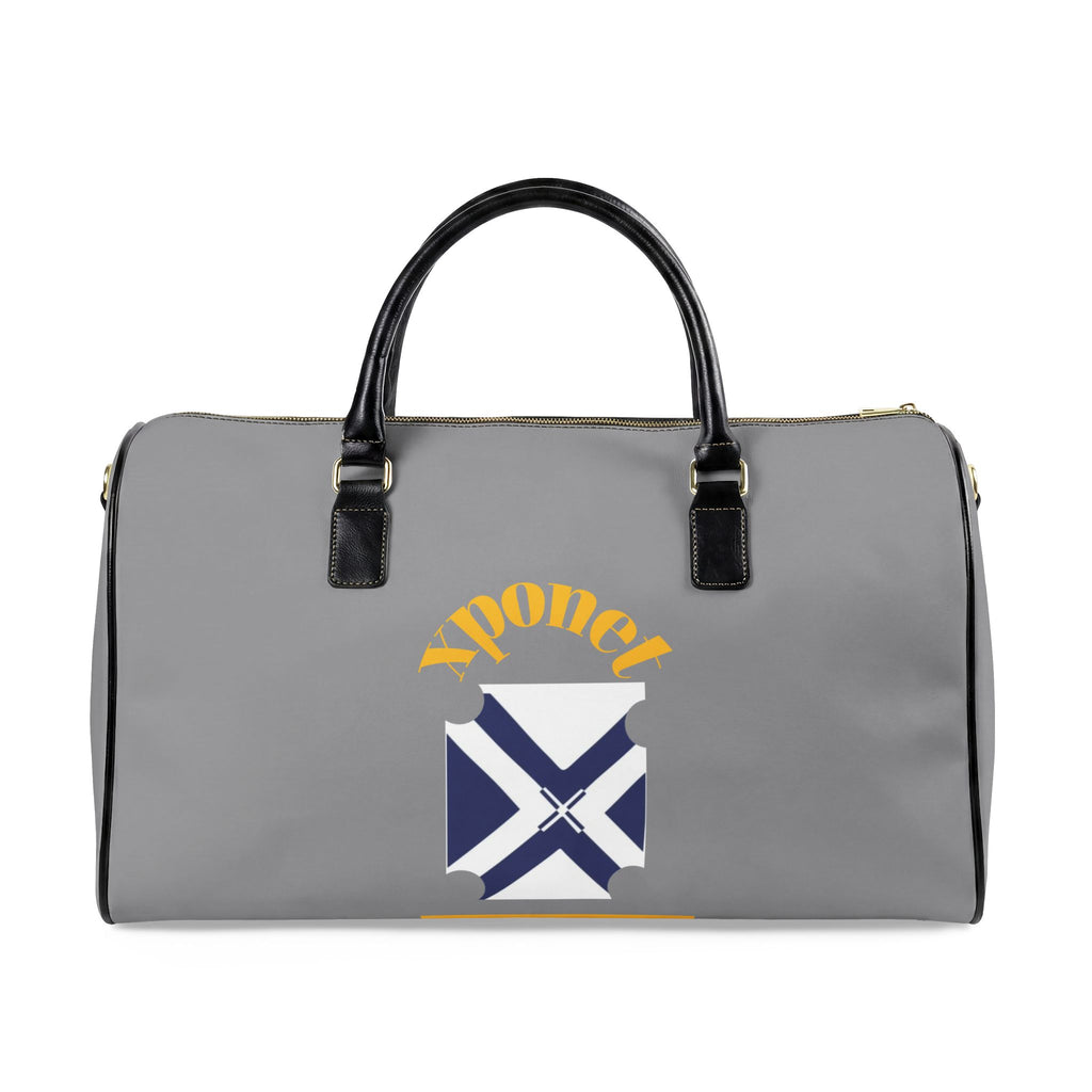 Faux Leather Travel Bag