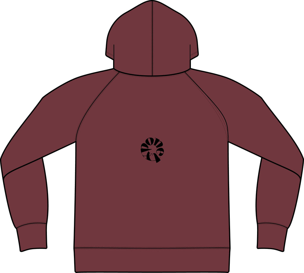 Unisex Icon Lightweight Loopback Terry Hooded Sweatshirt