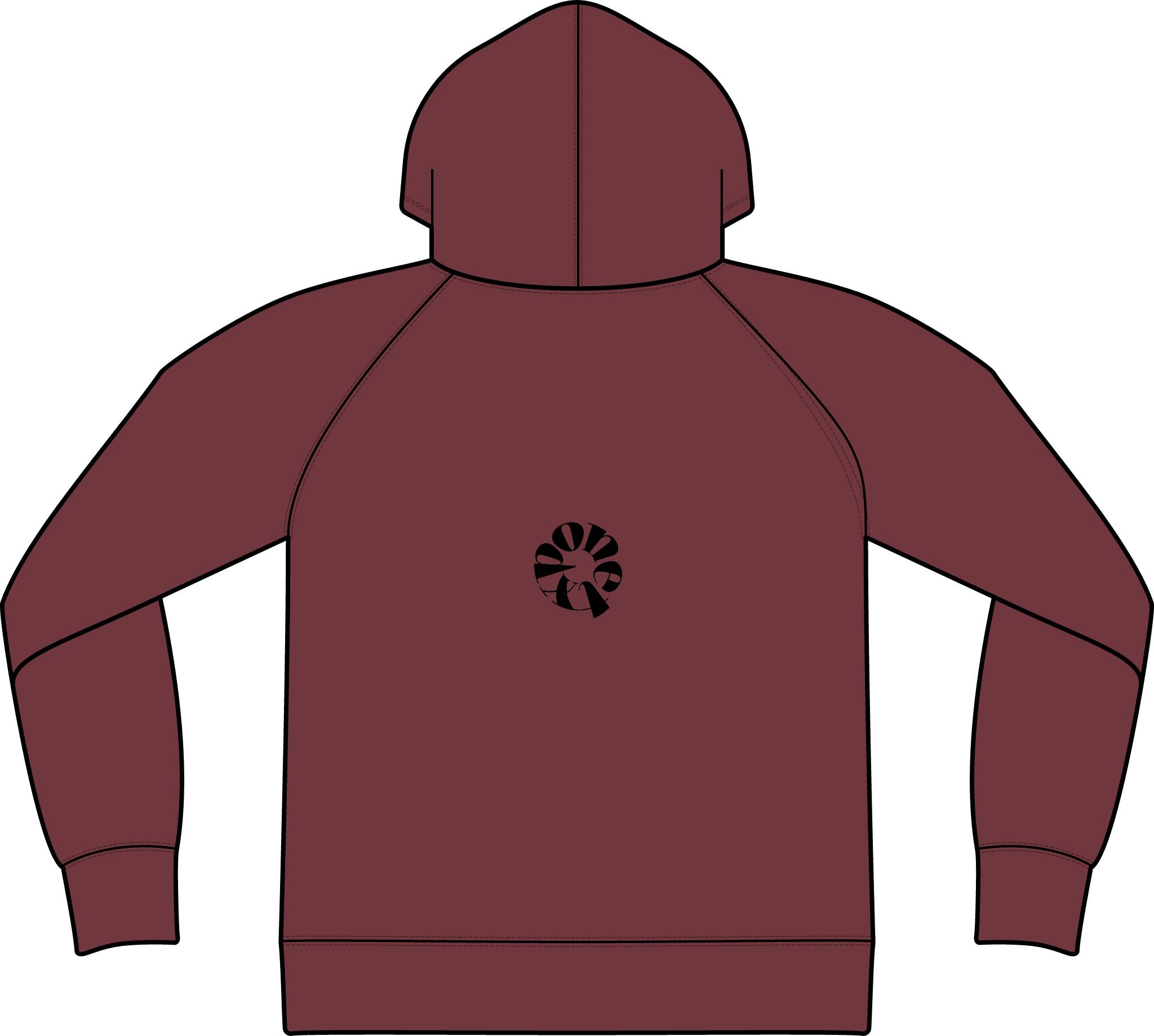 Unisex Icon Lightweight Loopback Terry Hooded Sweatshirt