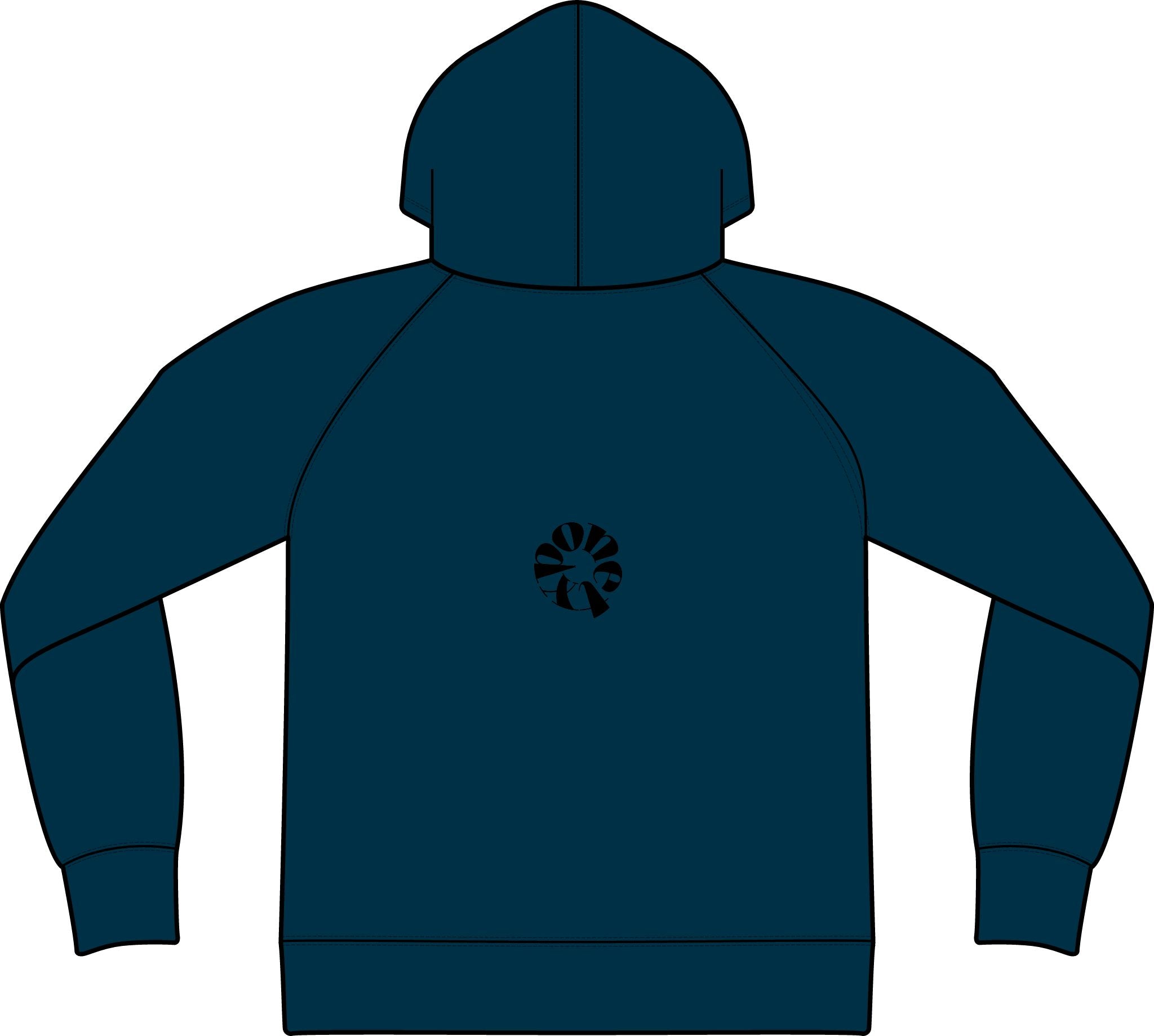 Unisex Icon Lightweight Loopback Terry Hooded Sweatshirt
