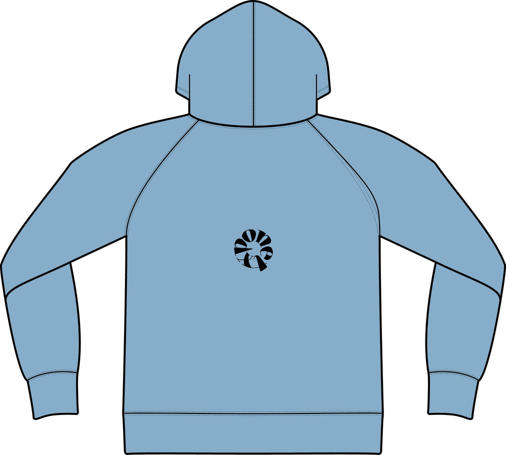 Unisex Icon Lightweight Loopback Terry Hooded Sweatshirt