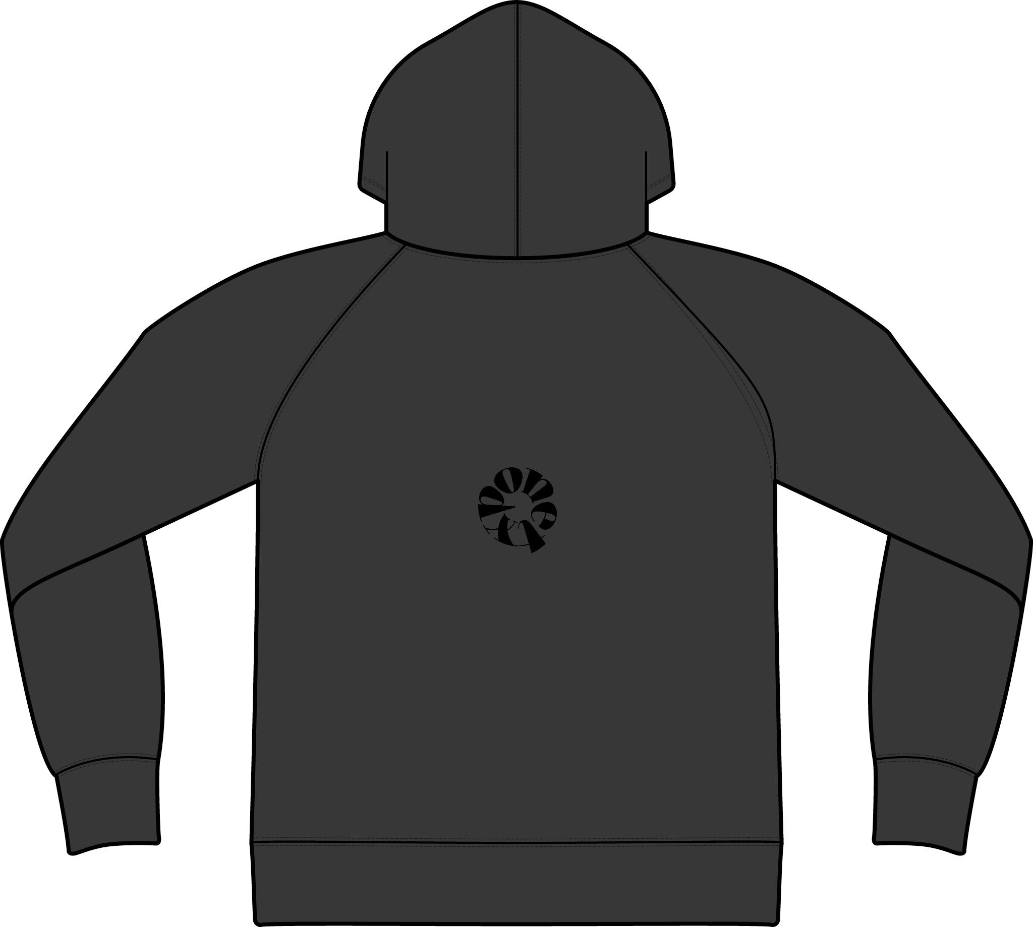 Unisex Icon Lightweight Loopback Terry Hooded Sweatshirt