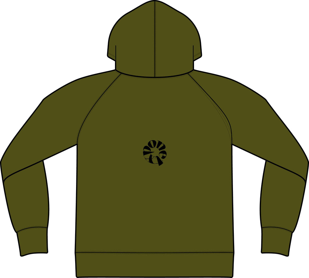 Unisex Icon Lightweight Loopback Terry Hooded Sweatshirt