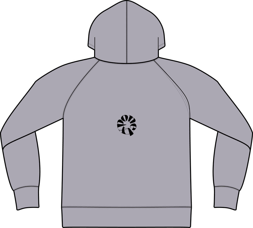 Unisex Icon Lightweight Loopback Terry Hooded Sweatshirt