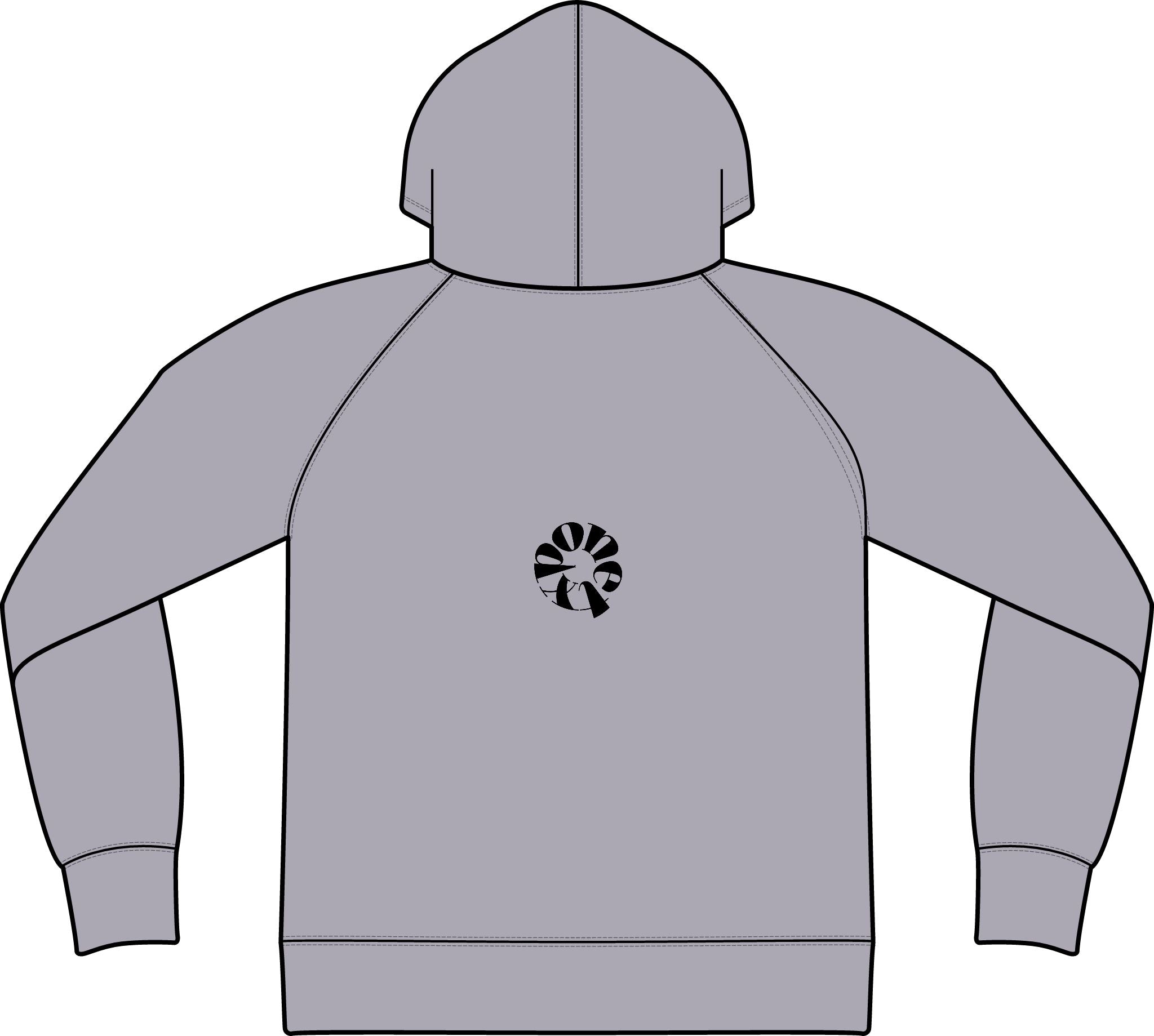 Unisex Icon Lightweight Loopback Terry Hooded Sweatshirt