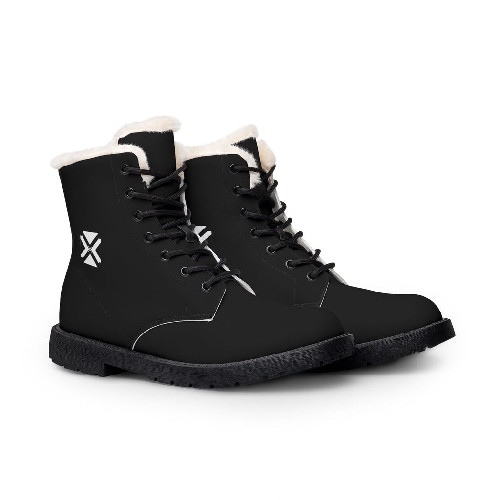 Men's Fur and Leather Boots