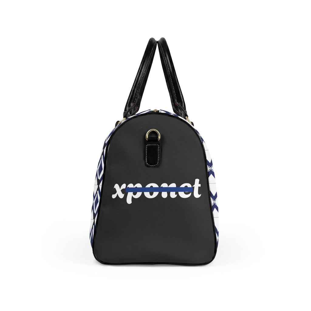 Faux Leather Travel Bag