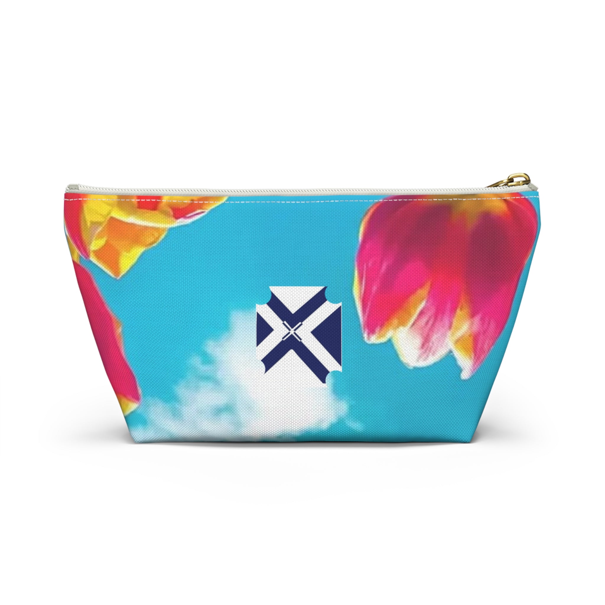 Xt Accessory Pouch — T‑Bottom Zip Pouch for Makeup & Travel