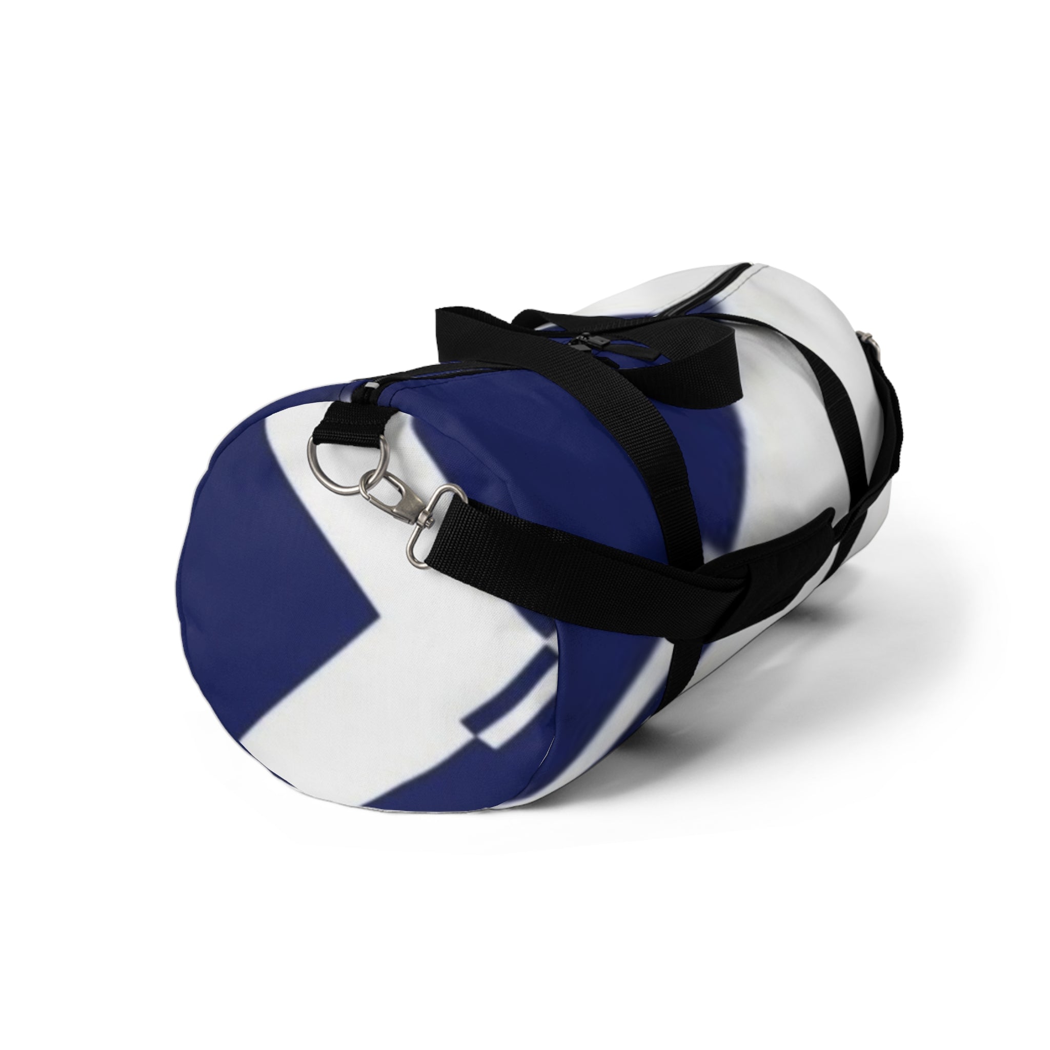 Navy Wave Duffel Bag – Sporty Travel & Gym Carryall