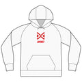 Sleeve Stripe Pullover Hooded Sweatshirt
