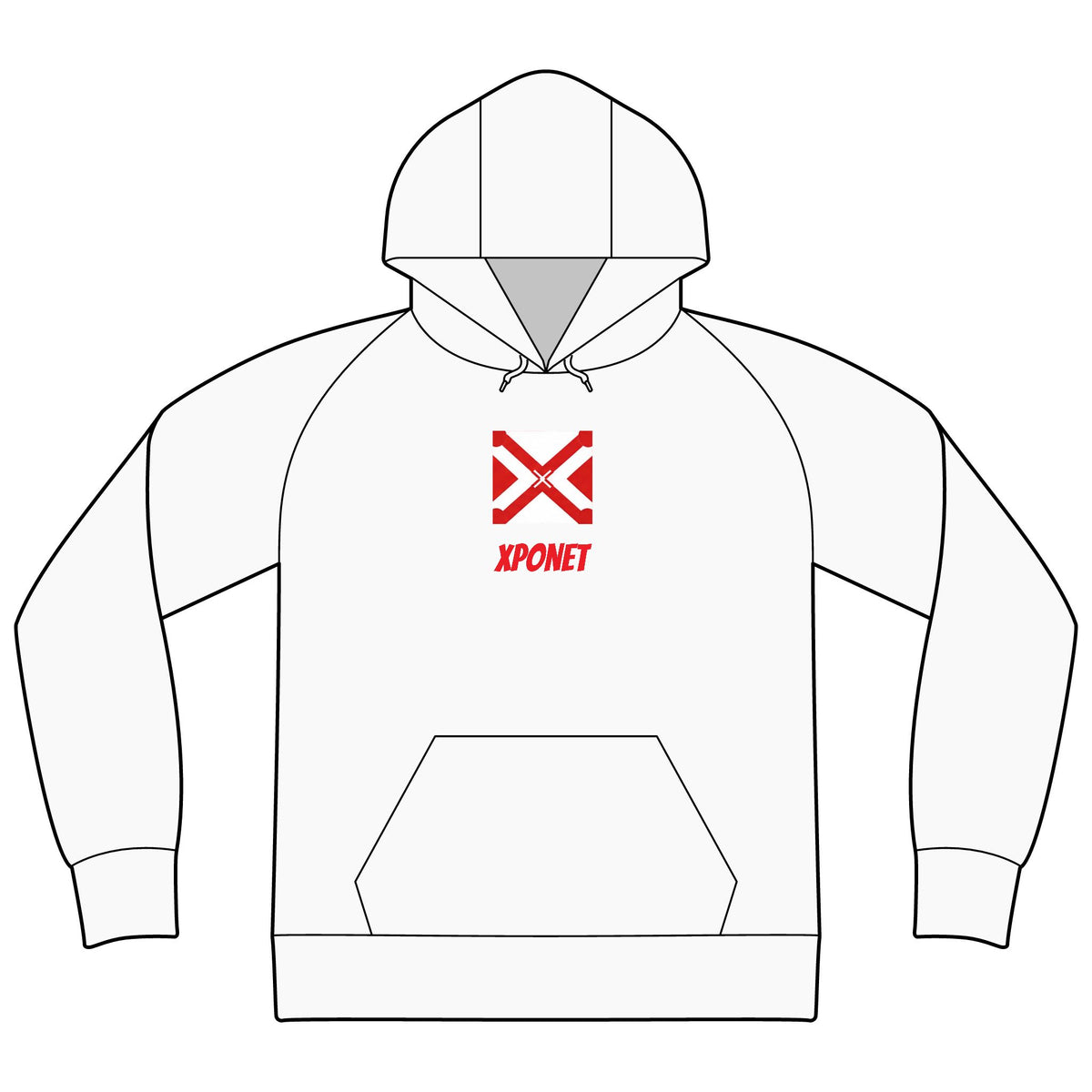 Sleeve Stripe Pullover Hooded Sweatshirt