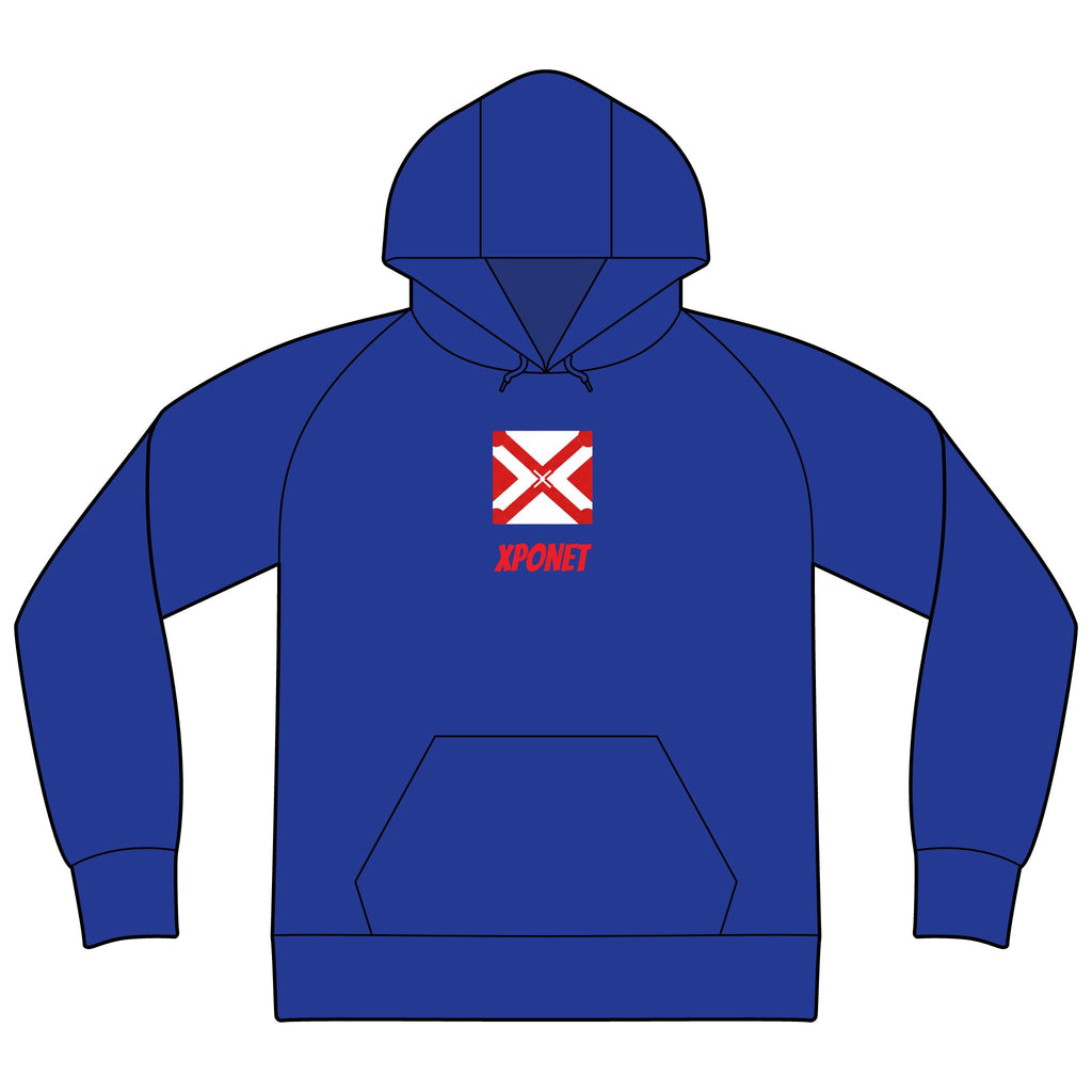 Sleeve Stripe Pullover Hooded Sweatshirt