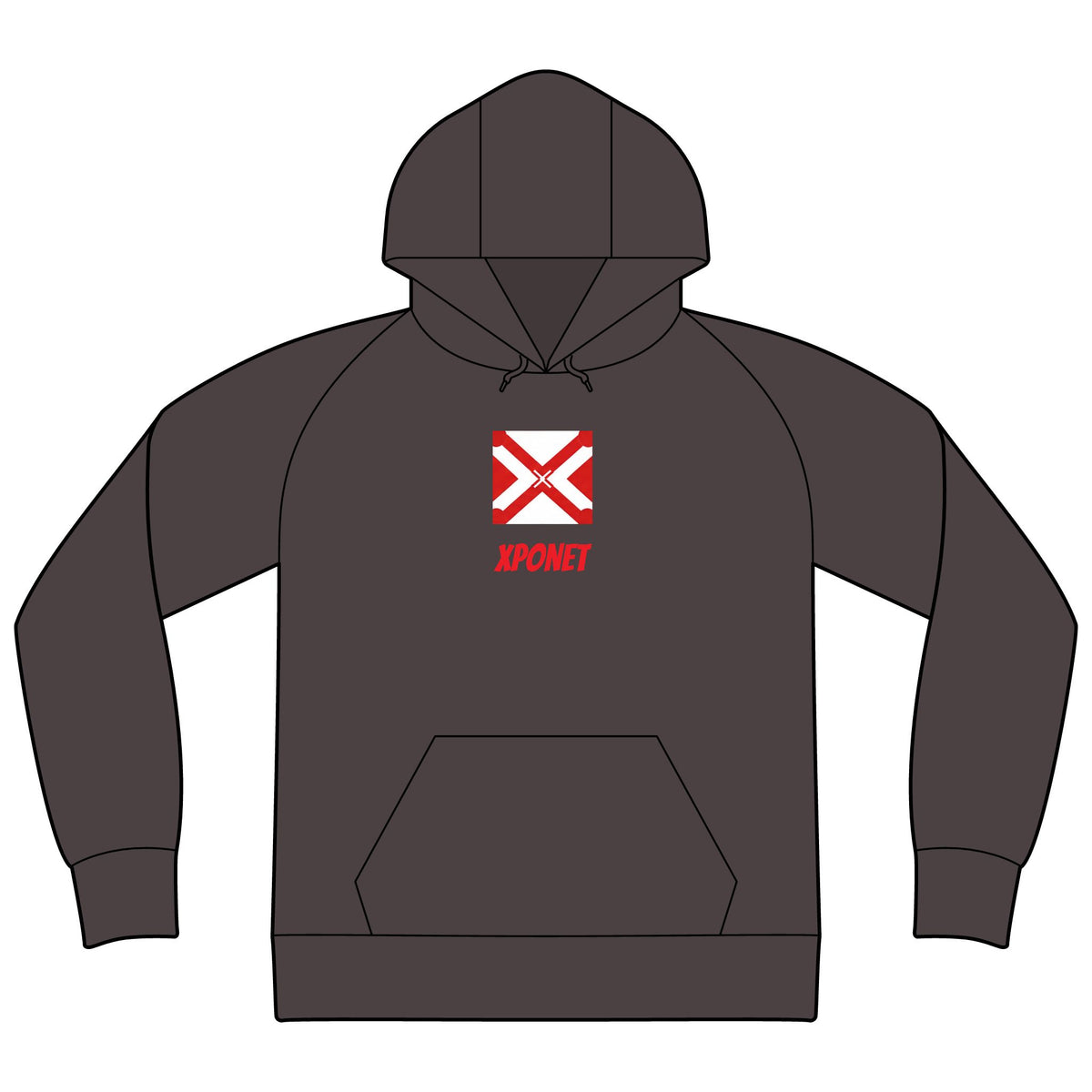 Sleeve Stripe Pullover Hooded Sweatshirt