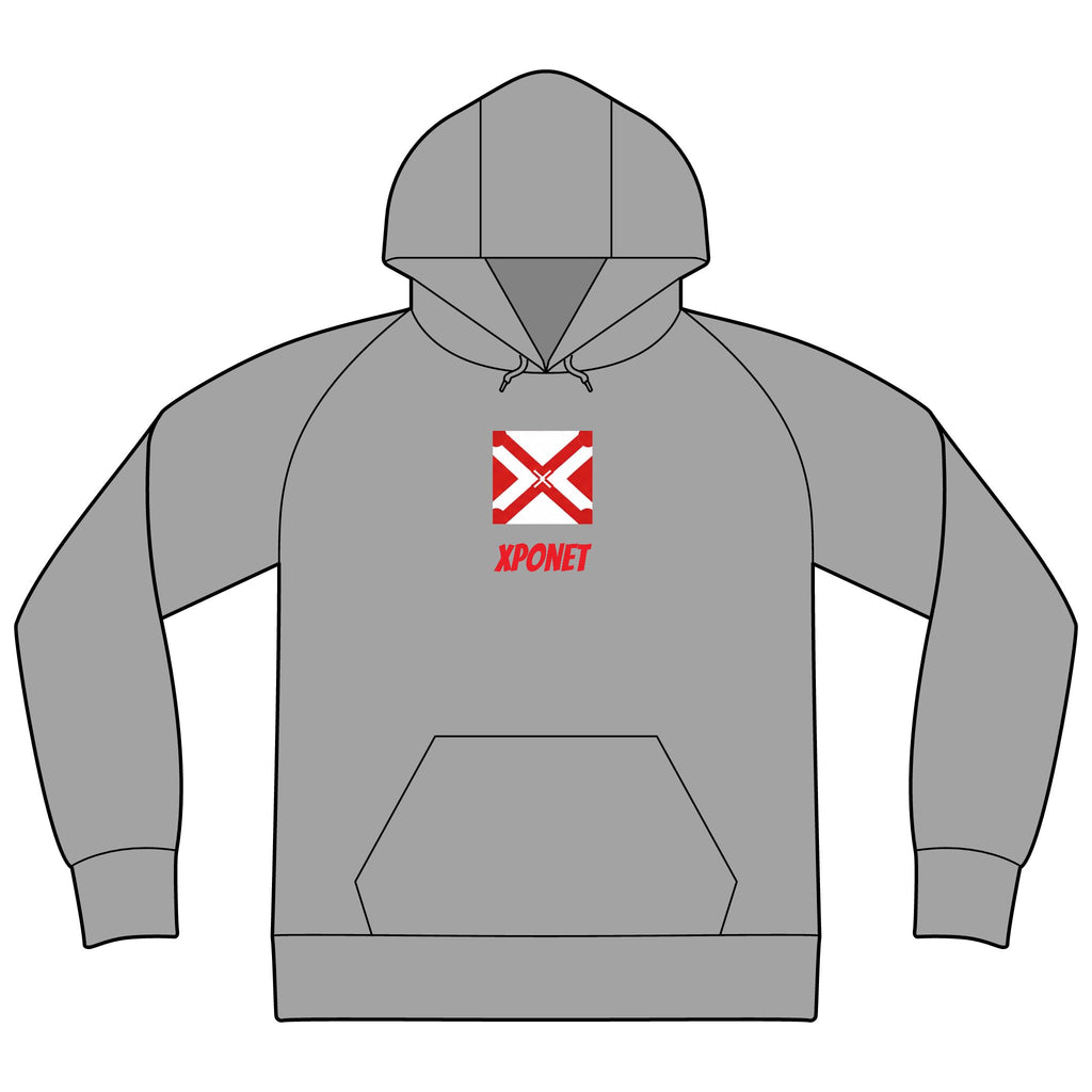 Sleeve Stripe Pullover Hooded Sweatshirt