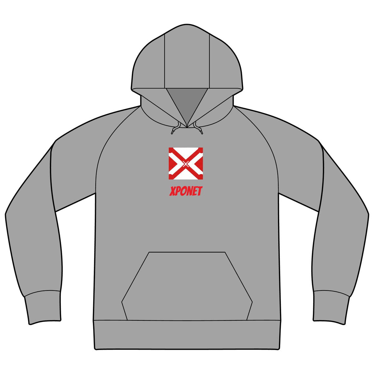 Sleeve Stripe Pullover Hooded Sweatshirt