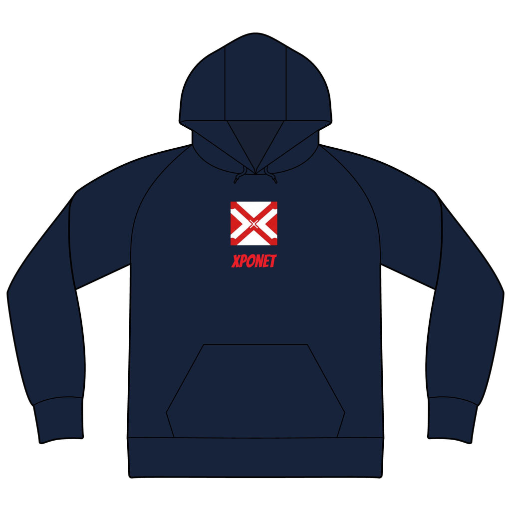 Sleeve Stripe Pullover Hooded Sweatshirt