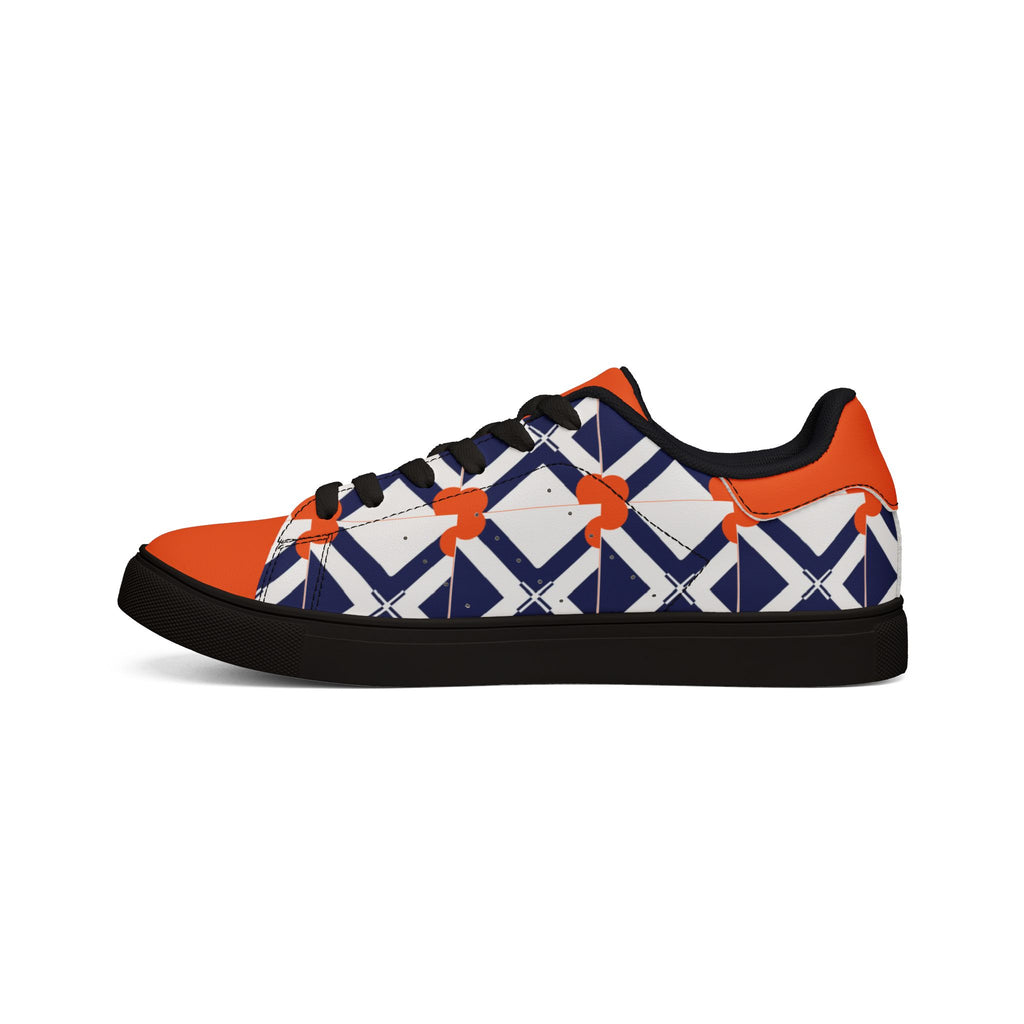 Men's Low-Top Leather Sneakers