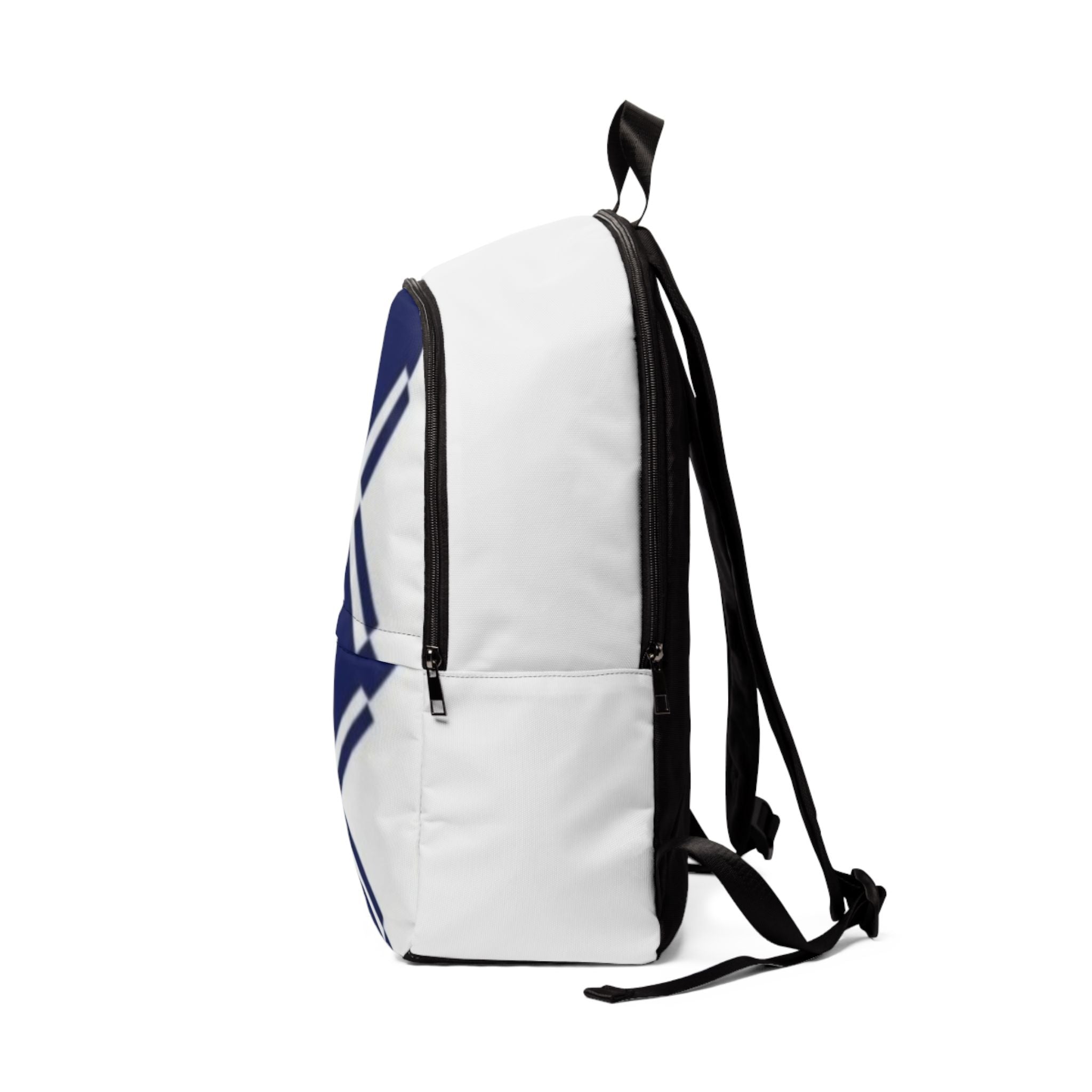 Nautical Blue Cross-Stripe Backpack