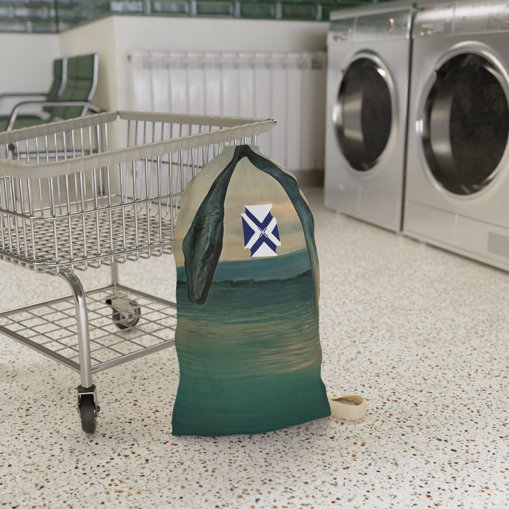 Xt Nessie Loch Monster Laundry Bag – Nautical Drawstring Laundry Tote